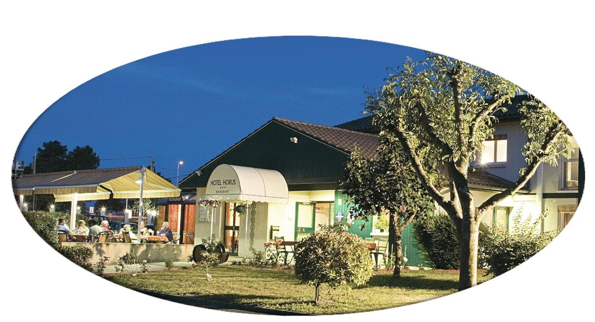 Logis Hotel Horus Restaurant Les Bruyeres Toulenne 외부 사진