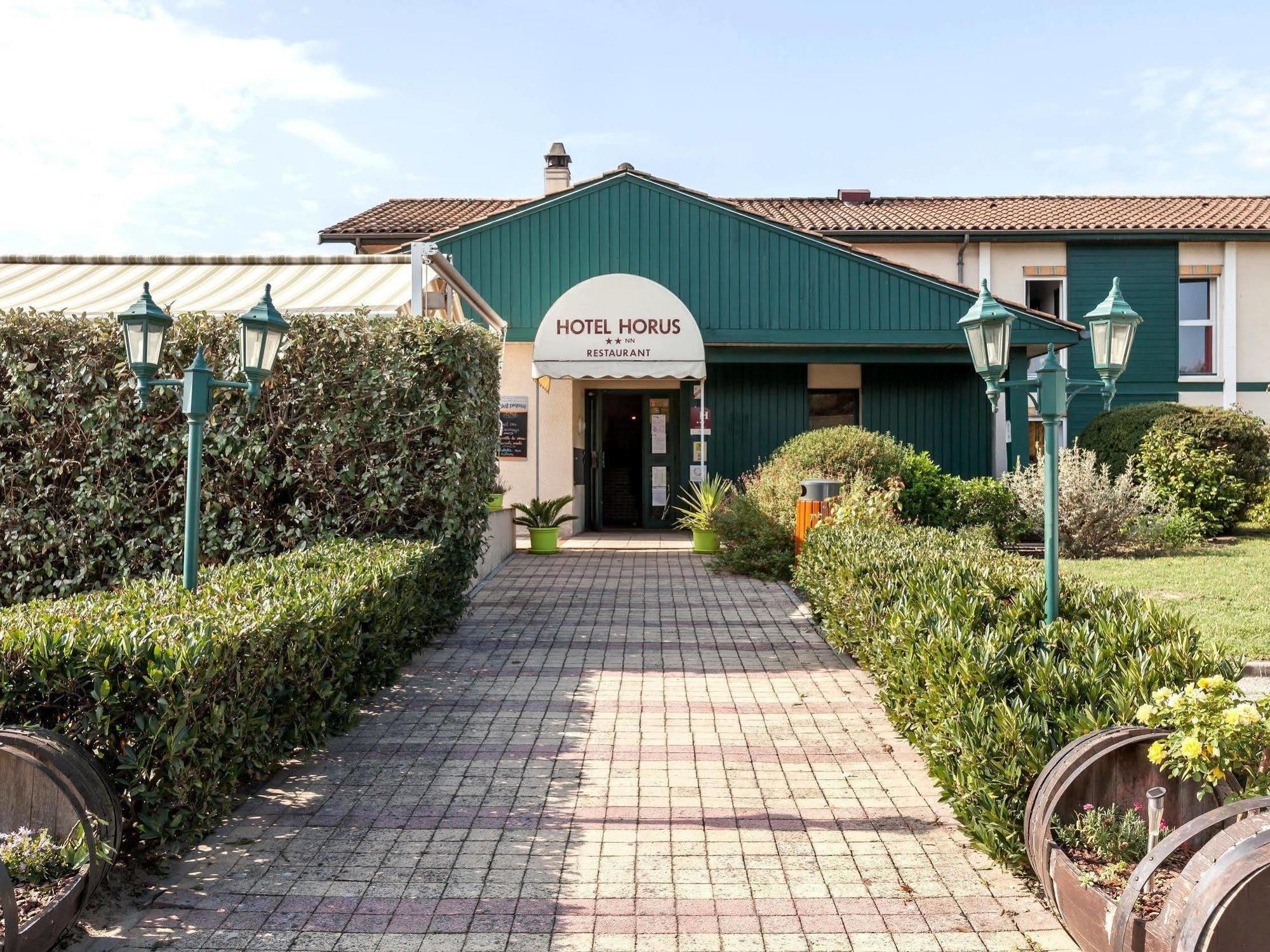 Logis Hotel Horus Restaurant Les Bruyeres Toulenne 외부 사진