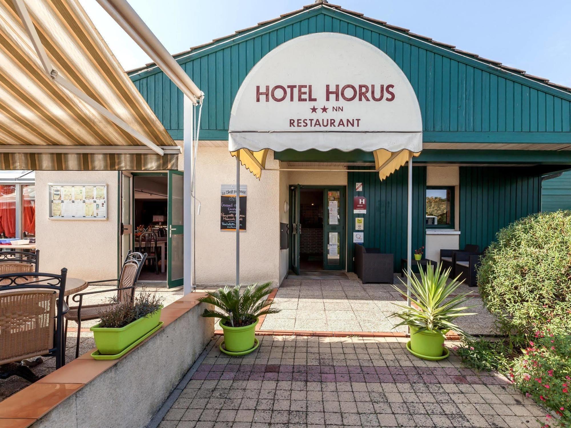 Logis Hotel Horus Restaurant Les Bruyeres Toulenne 외부 사진