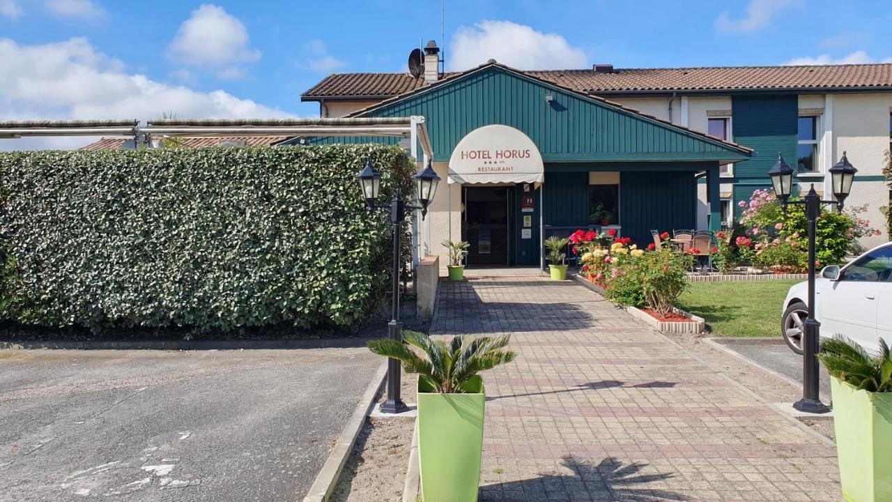 Logis Hotel Horus Restaurant Les Bruyeres Toulenne 외부 사진